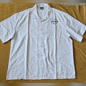 White Casual Button Down Shirt